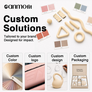 Haltères personnalisés universels à tête carrée recouverts de caoutchouc, haltères légers pour yoga et pilates avec emballage couleur personnalisé OEM ODM - Product Image 4