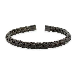 2025 Wholesale Stainless Steel Braid Wire Opening <strong>Bracelet</strong> Braided <strong>Mesh</strong> <strong>Bracelet</strong> - Product Image 6