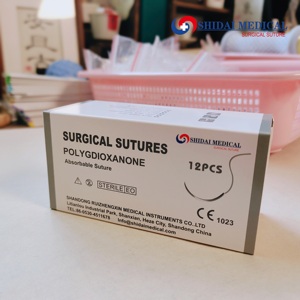 Hilo de <span class=keywords><strong>Sutura</strong></span> Absorbible de Polidioxanona PDO, Estéril, Material de Seguridad con Certificación ISO13485 <span class=keywords><strong>para</strong></span> Uso Quirúrgico - Product Image 2