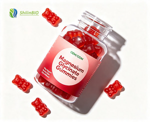 Gomitas de Glicinato de <span class=keywords><strong>Magnesio</strong></span> con Fórmula Personalizada de Marca Privada OEM/ODM, Suplemento Dietético <span class=keywords><strong>para</strong></span> Mejorar la Inmunidad, Grado Alimenticio Halal - Product Image 2