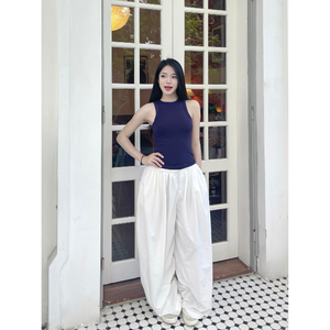 เสื้อยืดผู้หญิงราคาดีที่สุด หลายสี ทนทาน บรรจุภัณฑ์กะทัดรัด เสื้อกล้ามผู้หญิงเวียดนาม ผ้าฝ้ายคุณภาพพรีเมียม - Product Image 6