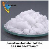 Hydrate d'acétate de scandium Sc(C2H3O2)3·4H2O 99,99 % haute pureté pour catalyseurs, oxydes composites et céramiques électroniques