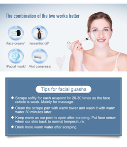 Chuyên Nghiệp Mushang Trắng Tự Nhiên Ngọc Gua SHA Set Chăm Sóc Mặt Tự Nhiên Ngọc Lăn Chống Nhăn Chống-Lão Hóa Massage Mặt Lợi Ích - Product Image 4