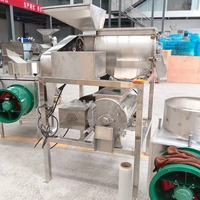 Nieuwe Design Lerford Multifunctionele 304 RVS Motor Custard Appel Passievrucht Pulp Maakmachine 1000kg/u Capaciteit