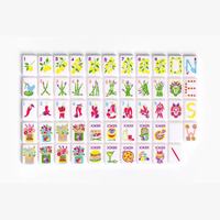 CHIVAN 2026 Nouveau jeu de Mahjong moderne de luxe pliable et portable, motif personnalisé, bleu, coccinelle porte-bonheur, en acrylique, pour adultes