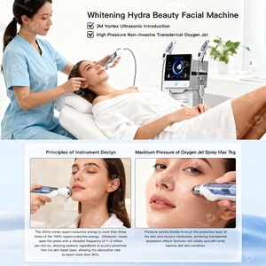 Mesin Perawatan Wajah NewFace Hydra 2 in 1, Kecantikan Kulit, Semprotan Tekanan Tinggi, Ultrasonik 3MHz, Pengantar Oksigen Transdermal Jet 60L - Product Image 2
