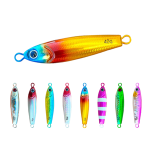 Señuelo Metálico Impreso de Alta Densidad, Duradero, Estilo Slow Pitch para Salmón, Marlín, Lubina, Tiburón y Peces de Agua Salada - Uso en Lago - Product Image 4