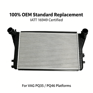 <span class=keywords><strong>Intercooler</strong></span> standard OEM 1K0145803BM 96568 IATF 16949 pour VW <span class=keywords><strong>Golf</strong></span> <span class=keywords><strong>5</strong></span> 6 Audi A3 8P Remplacement direct - Product Image 1