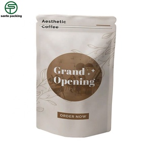 Resealable Kraft Paper Zipper Smell Proof Bolsas Stand up Zip Lock Pouch for Seasoning Coffee Tea Powder <b>Packaging</b> <b>Bag</b> - Product Image 3