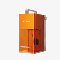 Grabador Láser CNC XTool F2, Diodo de 15W + Marcador Láser IR Dual de 5W, Cortador de 6000 mm/s para Grabado Portátil en Metal y Madera
