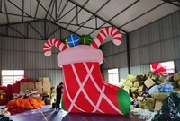 Sapin de Noël gonflable géant Offre Spéciale avec décoration extérieure personnalisée House & Star pour les événements de Noël