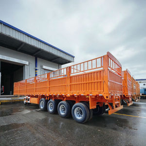 Semi-remorque à ridelles latérales de 60 tonnes pour le transport de bétail - Product Image 5