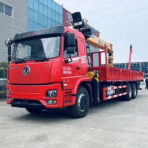 Grue montée sur camion Dongfeng 6x4 robuste, grue à flèche longue Xugong de 12 tonnes pour les travaux urbains et ruraux - Product Image 3