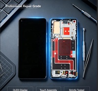Écran de remplacement Original OnePlus 9, assemblage d'écran OLED 6,55 pouces, numériseur tactile, écran LCD complet, pièce de réparation mobile
