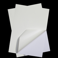Remise 80Gsm Semi Brillant Papier Autocollant Mat Rouleau de Papier Adhésif