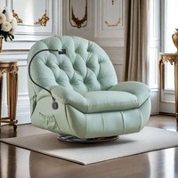 Capsule spatiale de première classe de haute qualité canapé simple chaise berçante multifonctionnelle réglable électriquement ergonomique