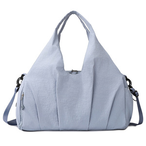 New Design Solid Color Large Capacity Waterproof Multiple Layers Polyester Zipper Closure Adjustable Yoga Offshore Travel Bag - Product Image 5