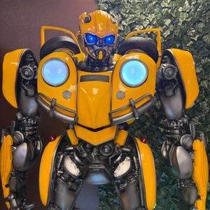 Statue de Bumblebee de haute qualité, sculpture de robot grandeur nature, grande sculpture d'<span class=keywords><strong>Optimus</strong></span> Prime Transformer Bumblebee pour décoration extérieure - Product Image 4