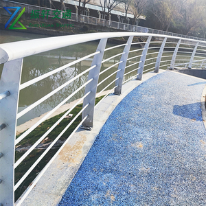 Barriera di traffico elevata Anti-collisione recinzione per ponte Guardrail fiume terrapieno isolamento protezione del paesaggio di sicurezza - Product Image 2