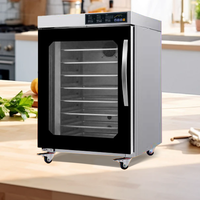 Oven Proofer Adonan Listrik Komersial 6 Rak Kontrol Digital Pintu Berengsel Peralatan Bakery