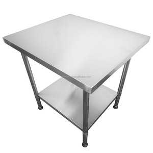 โต๊ะเตรียมอาหารสแตนเลสสำหรับร้านอาหาร - Product Image 2