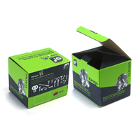 Boîte de papier kraft avec logo personnalisé emballage de stockage mat pour imprimante UV pour accessoires de vis