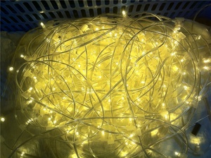 De alambre de PVC clip para Led Cadena de guirnalda de luz Led cadena de luces para boda fiesta de año nuevo de la decoración de la Navidad - Product Image 2