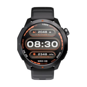 Montre connectée sportive MG03 GPS avec écran AMOLED de 1,43 pouce, étanche 3ATM, boussole, Reloj <span class=keywords><strong>Smartwatch</strong></span>, tracker d'activité physique, bracelet en silicone - Product Image 3