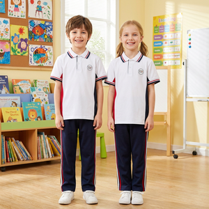 Uniformes Escolares 521003 al por Mayor, Uniformes para Estudiantes, Niñas y Niños, Uniformes Escolares Chinos de Primaria, Uniformes Personalizados para Bandas Escolares - Product Image 3