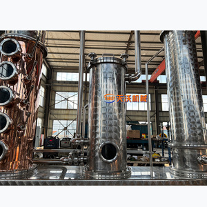 Équipement de distillation tout-en-un 200L 300L 400L 500L 600L Commercial Copper Stainless Steel Still System - Product Image 2