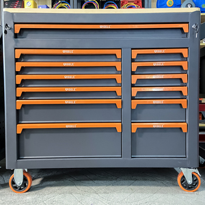 <strong>Tool</strong> Trolley <strong>Workshop</strong> Rolling <strong>Mobile</strong> Detachable 13 Drawers Large Storage <strong>Tool</strong> Cabinet <strong>Cart</strong> With Wooden Top - Product Image 2