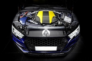 2017 di tubo di aspirazione in fibra di carbonio reale OEM a secco per Audi S4/S5/RS4/RS5 B9 B9.5 A6 A7 S6 S7 (C8) 2.9T/3.0T di copertura del motore - Product Image 3