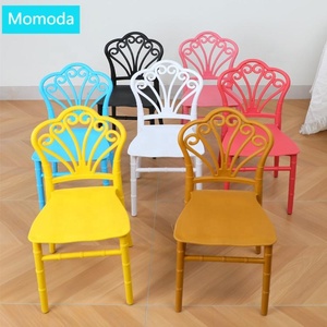 Đáng Yêu Nhỏ Nhựa Vương Miện Trường Mẫu Giáo Trẻ Em Trẻ Em Trẻ Em Sinh Nhật Đảng Bảng Và Ghế Ăn PP Ghế Cho Bé - Product Image 1