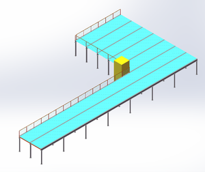 Présentoir de supermarché en métal robuste personnalisé avec éclairage LED, support d'affichage élégant pour magasin, autoportant, protection anti-corrosion - Product Image 6