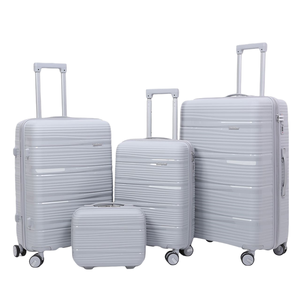 Vente directe d'usine 4 pièces valises à main <span class=keywords><strong>Valise</strong></span> Trolley sac <span class=keywords><strong>de</strong></span> voyage Pp ensembles <span class=keywords><strong>de</strong></span> bagages avec sacs à main - Product Image 3