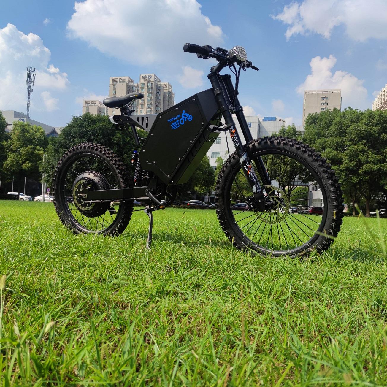 velocidade máxima 140 km/h 72v 12000w bombardeiro bicicleta elétrica longo  alcance 150a controlador elétrico mountain bike ebike