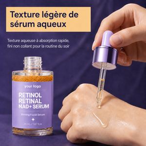 Suero de Retinol de Marca Privada para Reafirmar e Hidratar, Antienvejecimiento, Sensación Juvenil, Mejora la Textura Áspera, Absorción Rápida, para Todo Tipo de Piel - Product Image 2