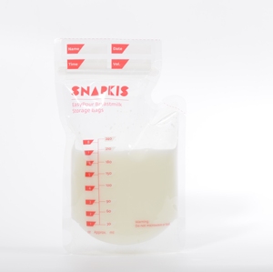 Sac de stockage de <span class=keywords><strong>lait</strong></span> <span class=keywords><strong>maternel</strong></span> en plastique PET personnalisé Pochette debout à fermeture éclair avec barrière Emballage de type PE avec logo personnalisé - Product Image 4