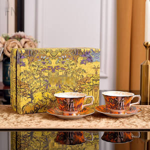 Juego de Tazas y Platos de Porcelana China de Hueso de la Serie D, Estilo Europeo, para Té de la Tarde, Fiestas y Cafeterías - Product Image 5