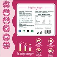 Meilleurs suppléments de poudre de collagène marin à la vitamine C halal pour femmes végétariennes blanchissant la peau petits sachets