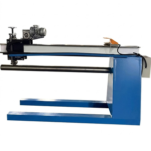Machine de fermeture de joint de tuyau cylindrique haute vitesse, compatible avec la tôle fine de 0,5 mm (calibre 26), pour la fermeture de tuyaux de cheminée de 1200 mm - Product Image 1