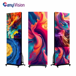 Có thể gập lại LED Poster Màn hình p2.5 xách tay kỹ thuật số LED hiển thị đứng cho quảng cáo và các sự kiện - Product Image 4