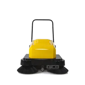 rechargeable portable electric outdoor concrete floor sweeper