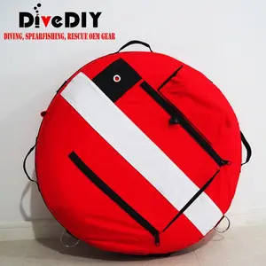 Freediving flutuador inflável e bandeira de mergulho