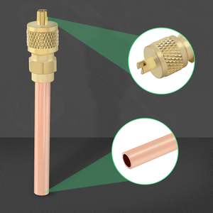 Set di 10 Manometri per Vuoto HVAC AC in Ottone <span class=keywords><strong>DR</strong></span>, Filettatura SAE 1/4\", Diametro Esterno 2,75\", Garanzia di 1 Anno - Product Image 3