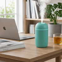 Mini humidificateur portable à brume froide USB, petit humidificateur silencieux et compact pour la maison, le bureau, la voiture, le dortoir