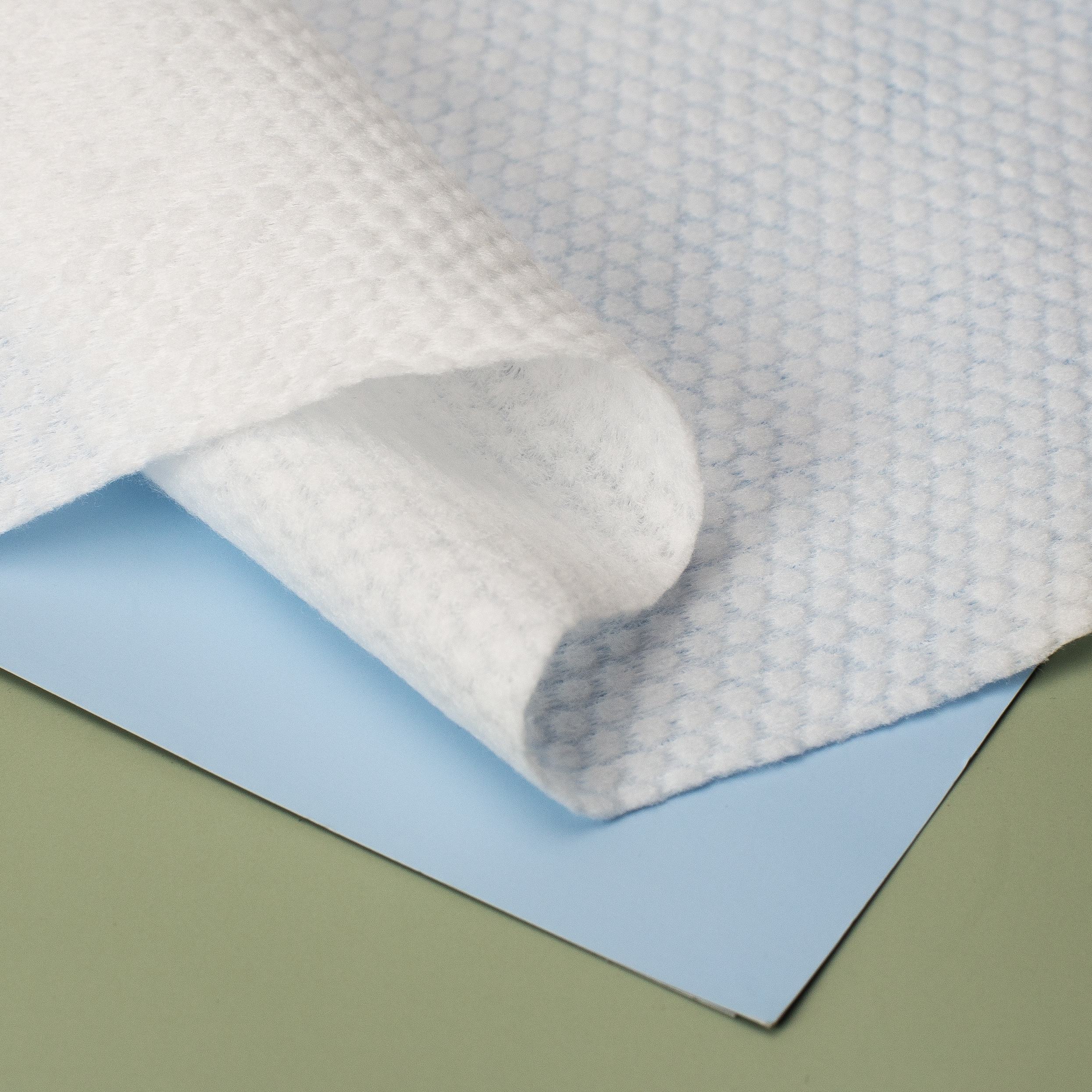 Factory Direct Sales Breathable Spunlace Nonwoven Fabric Embossed Plain Small Dots Polyester Cotton Cross-Style Anti-Static