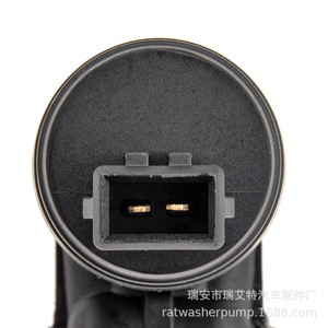 Bomba de lavado de parabrisas 1H6955651 377955761A 71740942 para Volkswagen Fiat Opel, motor eléctrico de pulverización de agua, plástico negro, metal y caucho - Product Image 5