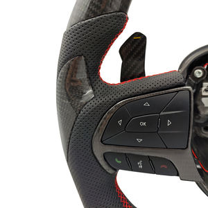 Volant LED en fibre de carbone personnalisé pour Dodge Charger Challenger Durango <span class=keywords><strong>SRT</strong></span> Hellcat Jeep Grand Cherokee <span class=keywords><strong>Trackhawk</strong></span> 2014-2024 - Product Image 3