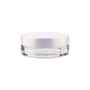Estuche transparente para polvos sueltos con malla para recargar polvos fijadores, para todo tipo de piel, envase cosmético - Product Image 4